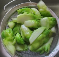 白灼儿菜的做法