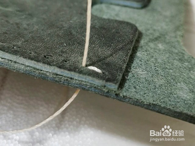 手工缝制皮革的基础缝线方法