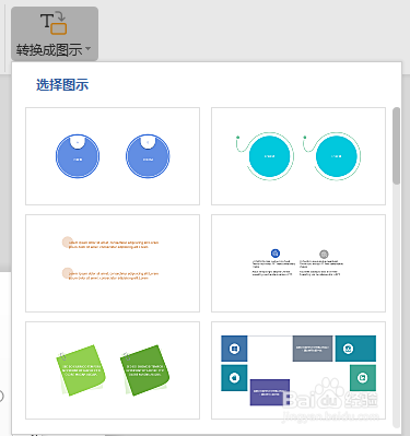 如何把ppt文字内容转换成酷炫图示