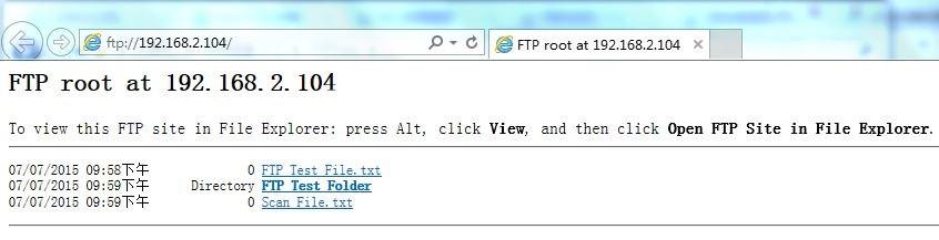 Windows7搭建FTP站点[服务器]