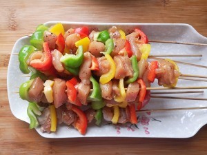 超级健康的烤串