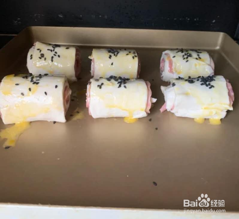 手抓饼培根卷做法