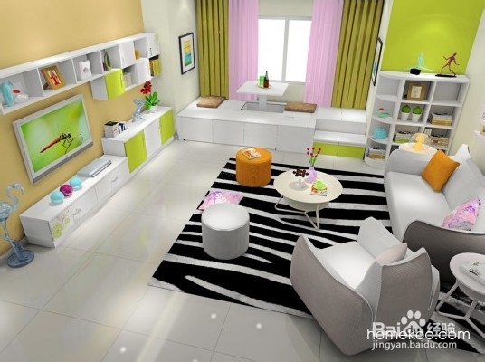 小客厅，家具帮你玩转强大空间收纳