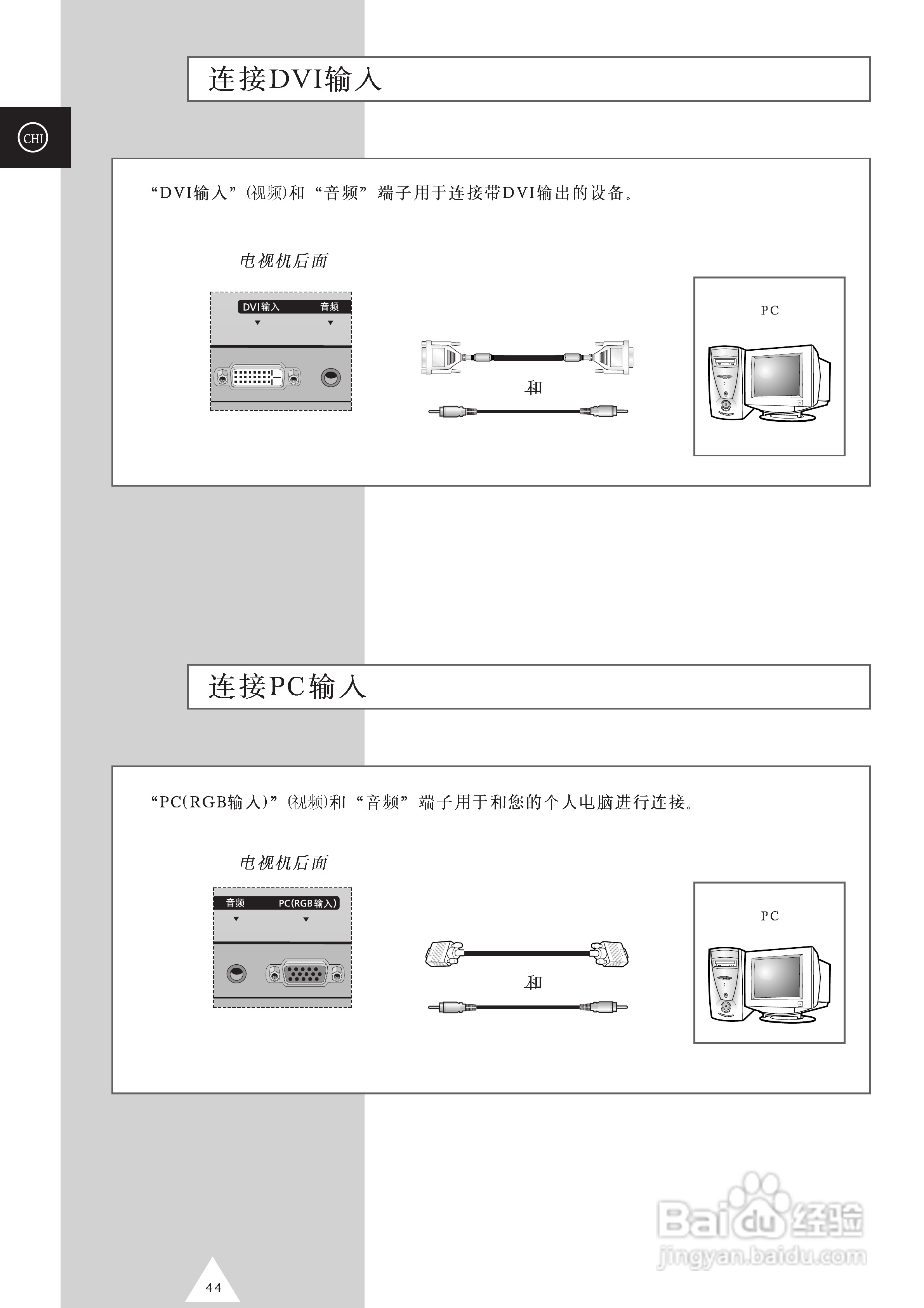 SAMSUNG等离子电视机PS50P3H使用说明书:[5]