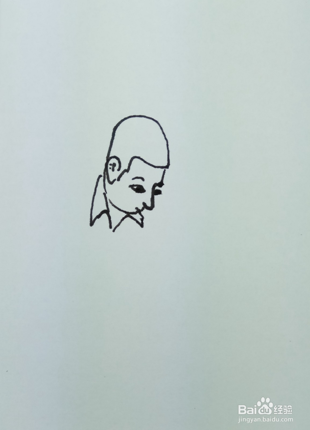 怎样画简笔画“捡起一个瓶子来”？