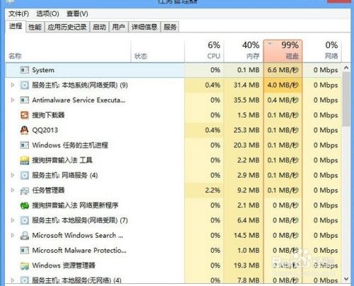 win8/win8.1磁盘占用经常100%,如何解决?