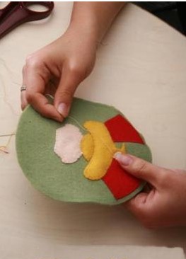 不织布糖果盒的详细制作过程