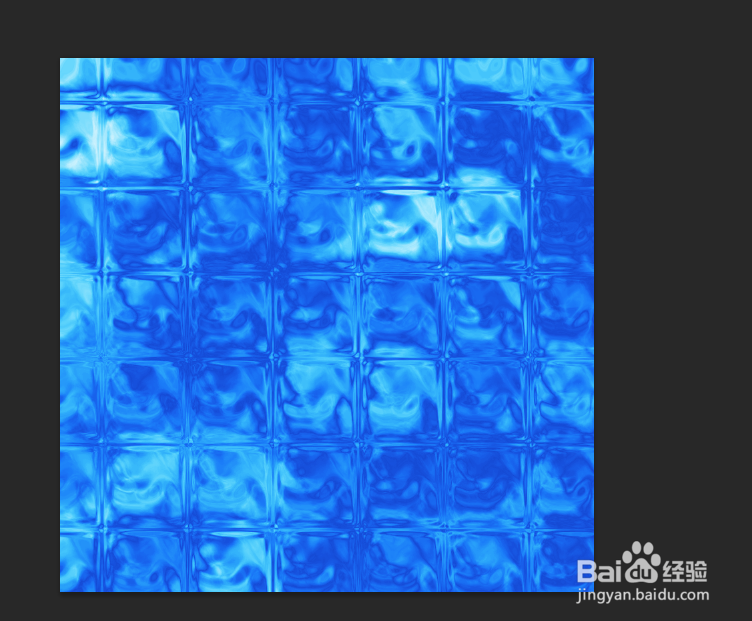 Photoshop制作水晶玻璃砖