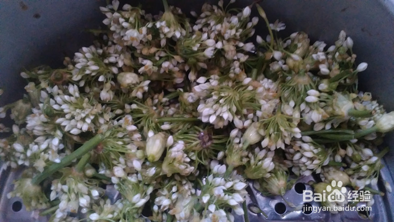 自制鲜嫩韭菜花