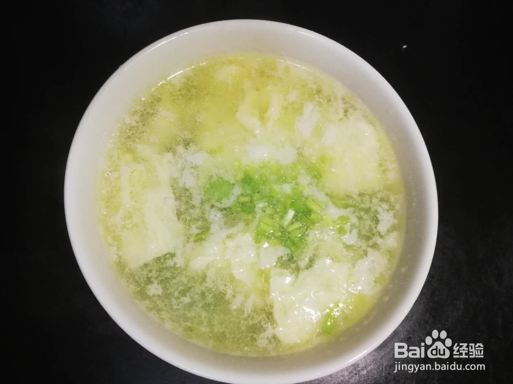 豆米鸡蛋汤的做法