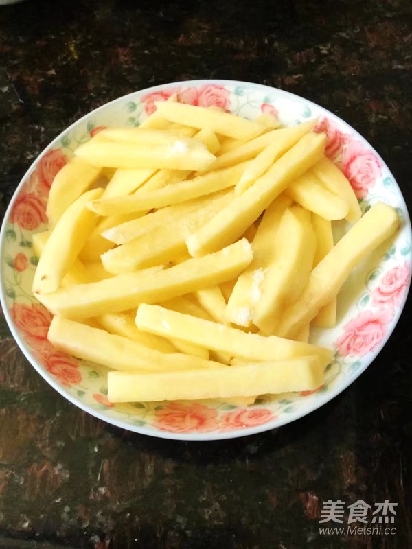 炸薯条的家常做法