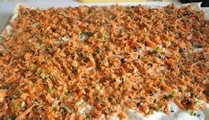 绿豆咯吱的做法