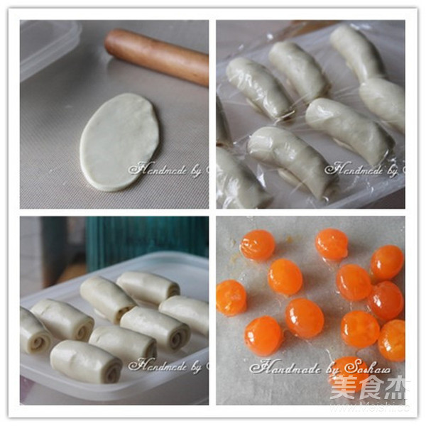 蛋黄酥的家常做法