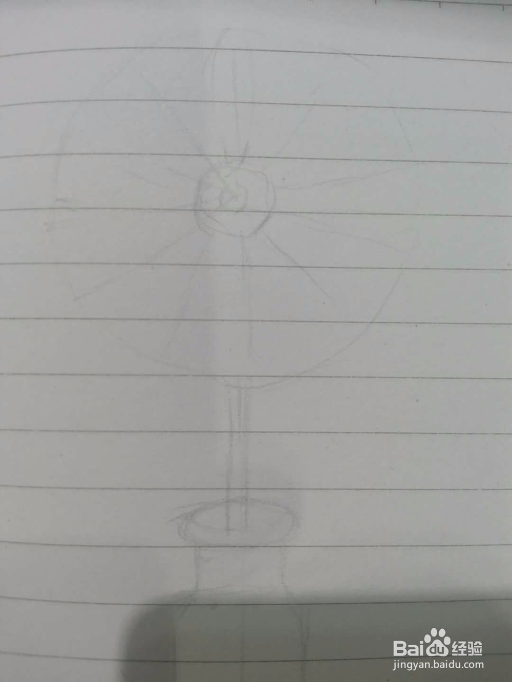 《菊花小景》手绘过程