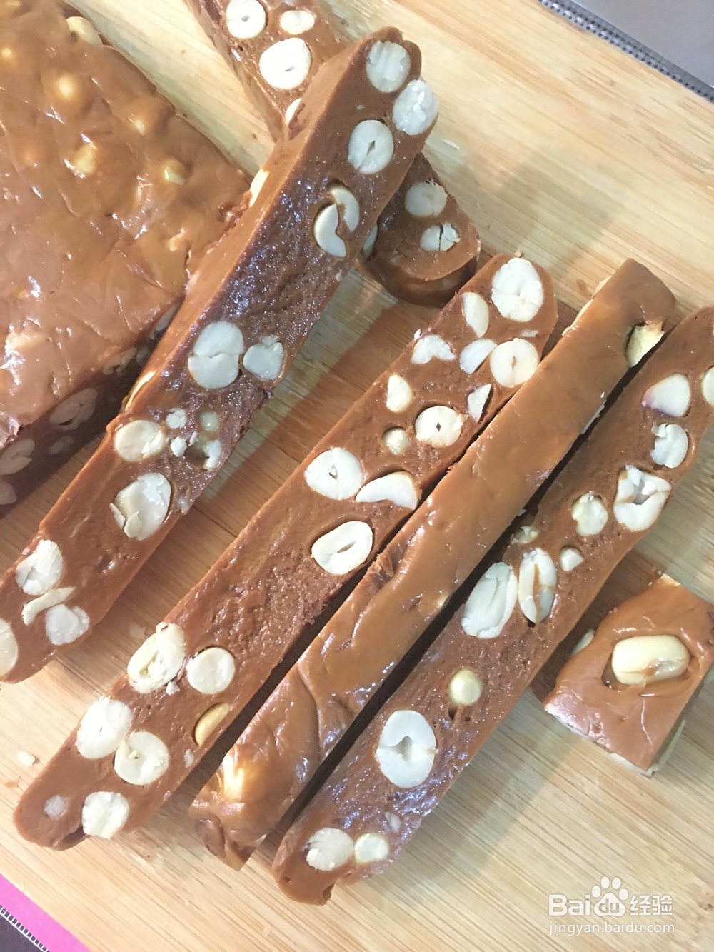 简单好吃的牛轧糖花生太妃糖奶油