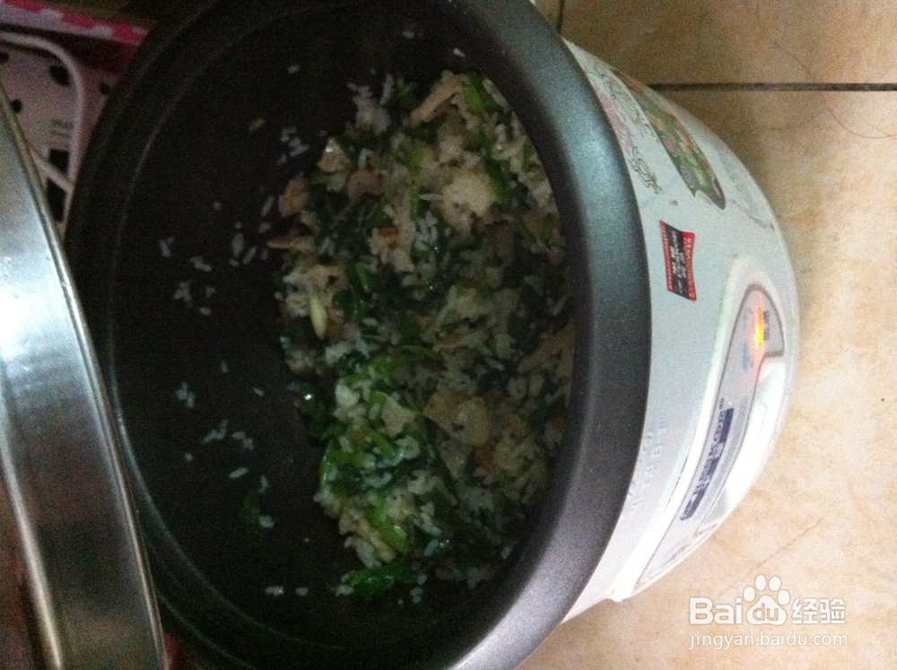 用电饭煲做炒饭