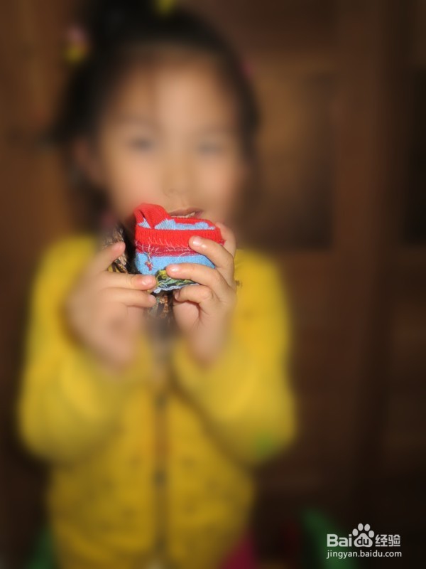 幼儿怎样教我趣味叠袜子