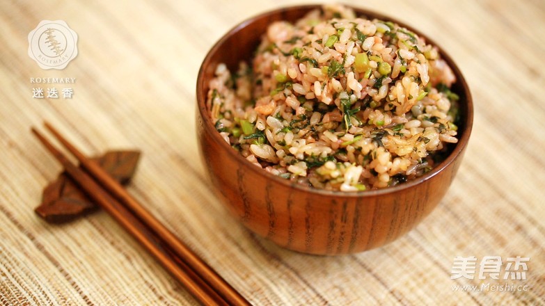 苋菜炒饭 — 迷迭香美食