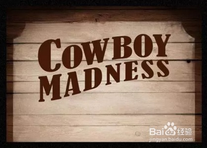 Photoshop合成西部风格的海报教程