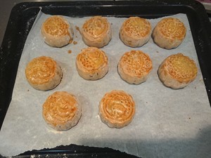红豆广式月饼的做法