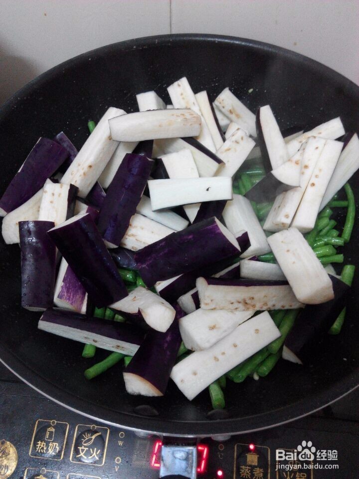 干煸茄子豆角