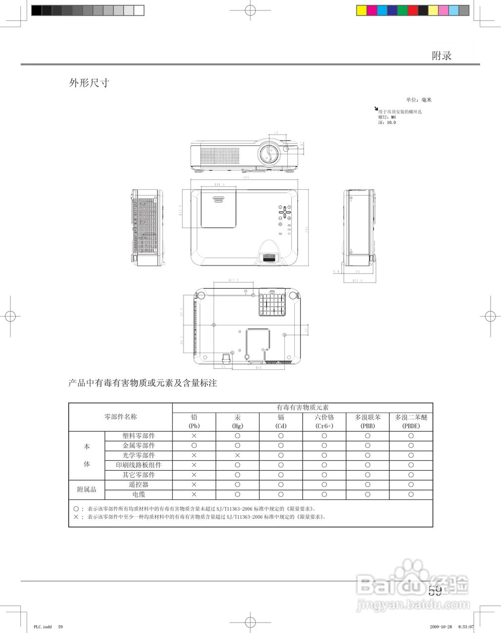 雅图ACTO LX643投影机使用说明书:[6]