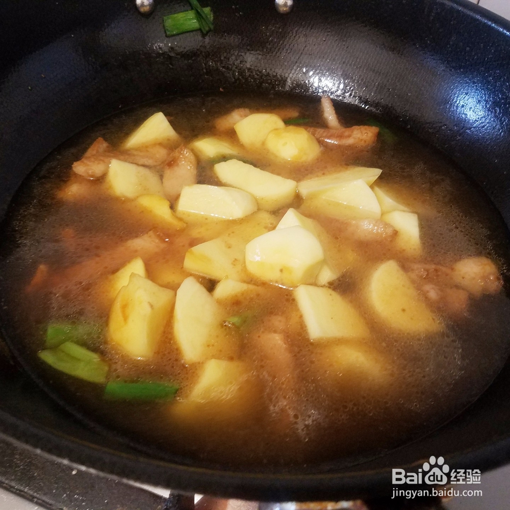 猪肉炖土豆怎么做