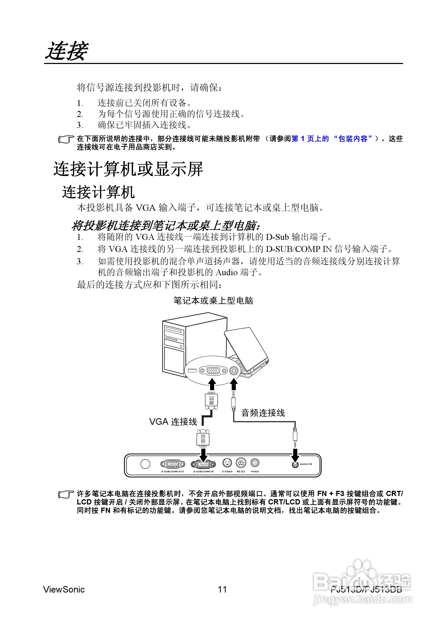 优派PJ513DB投影机使用说明书:[2]
