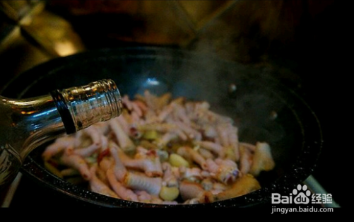 鸡爪蟹煲的做法和材料