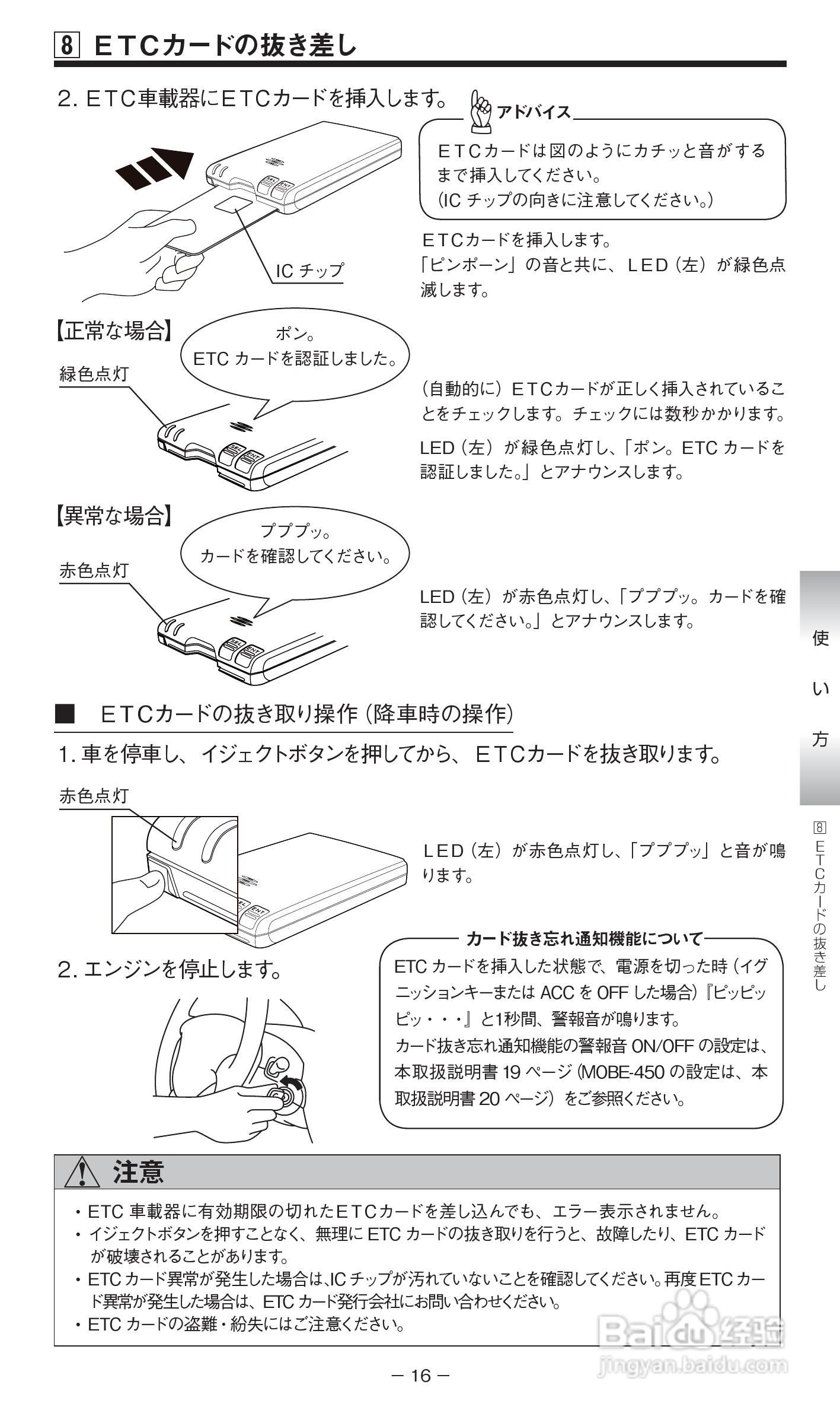 ETC 车载器MOBE-400/450说明书:[2]