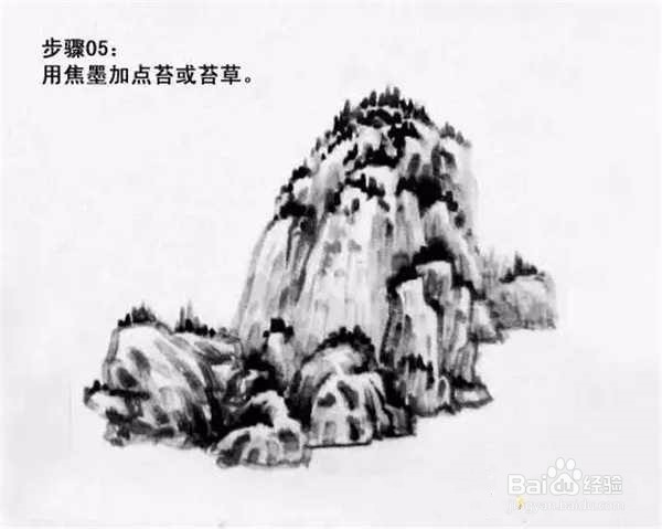 山水画法教程