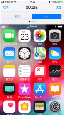 iPhone怎么把App图标和文字都放大？