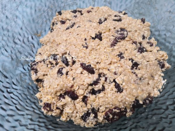 花生酱蔓越莓燕麦司康