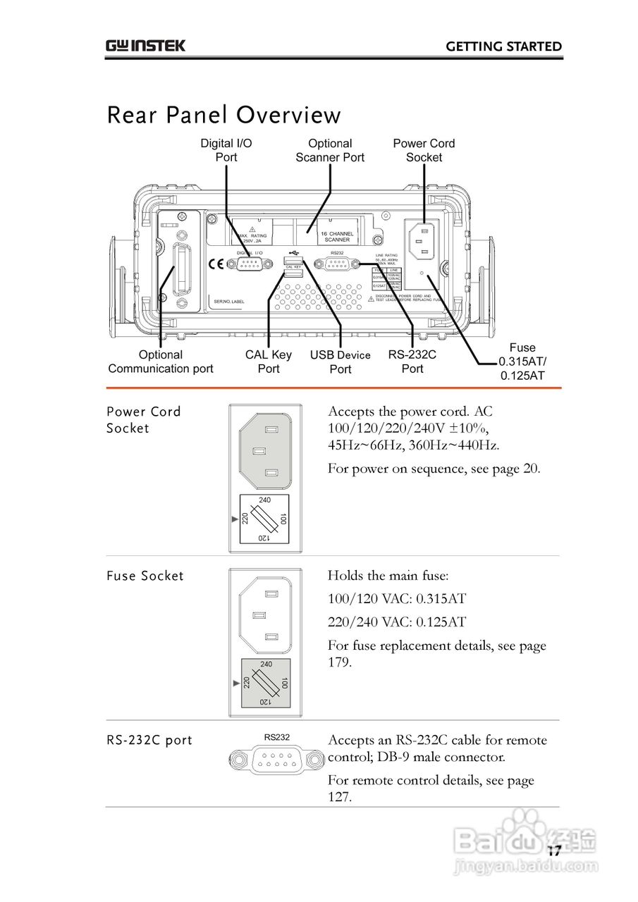 固纬GDM-8261数字万用表使用说明书:[2]