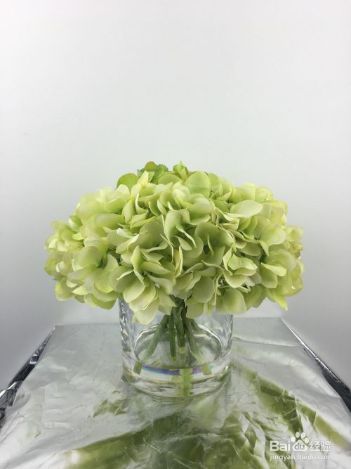 怎么用假水胶插花 百度经验