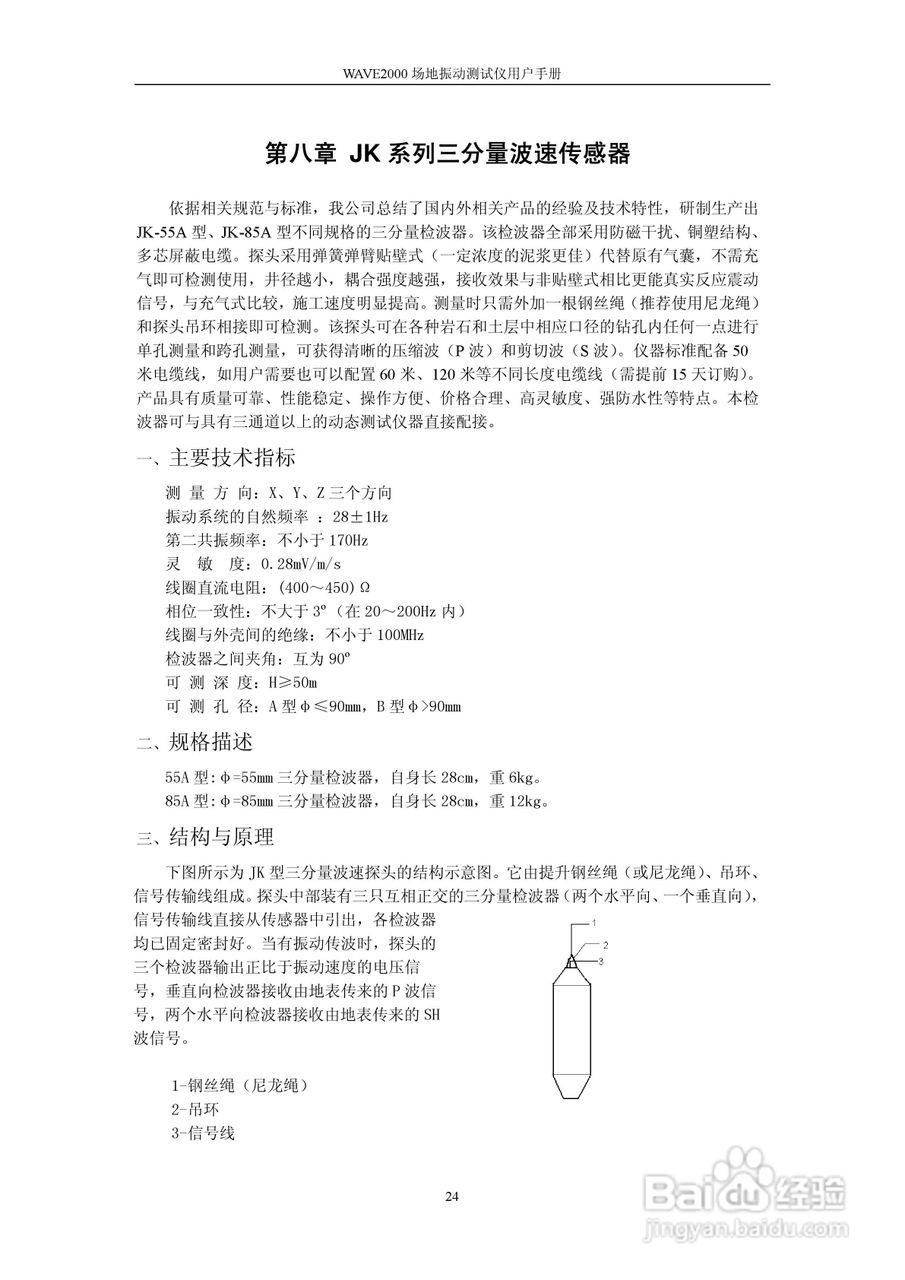 WAVE2000场地振动测试仪用户手册:[3]