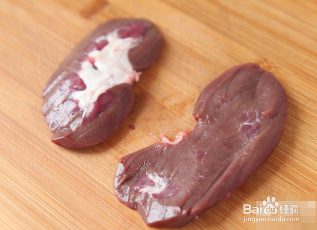 美味的洋葱炒猪腰