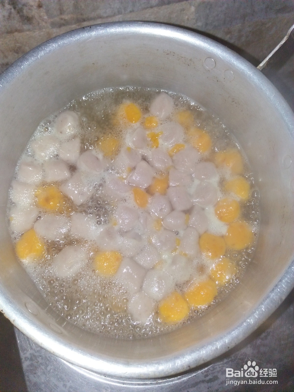 如何做彩色汤圆