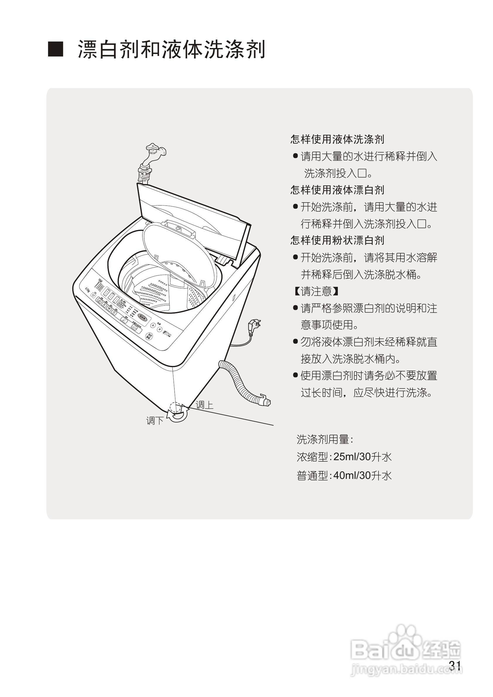 松下XQB60-X600U洗衣机使用说明书:[4]