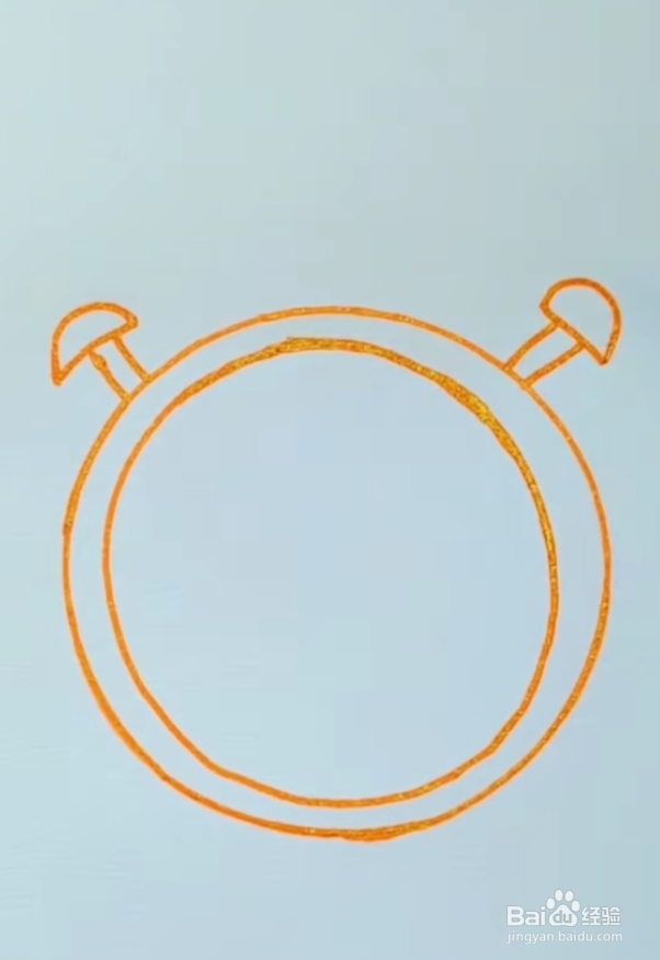 时钟表图片怎么画