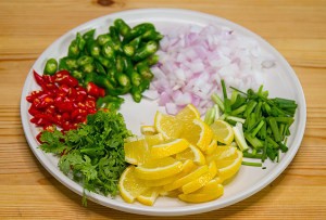 清凉柠檬虾的做法