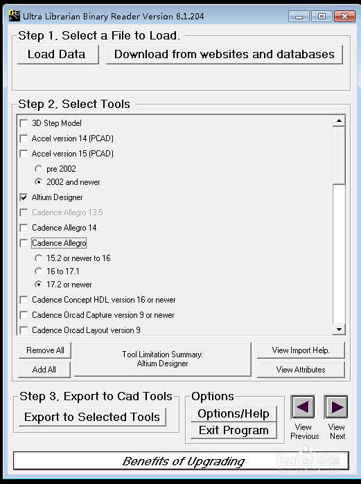 使用Ultra LibrarianBinaryReader生成PCB库文件