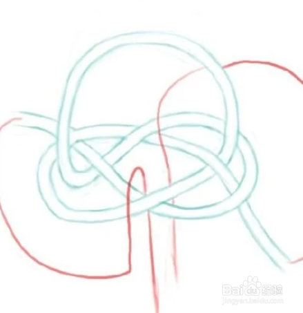 蒜疙瘩扣的编法教程