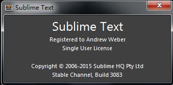 安装与使用Sublime text插件Package Control