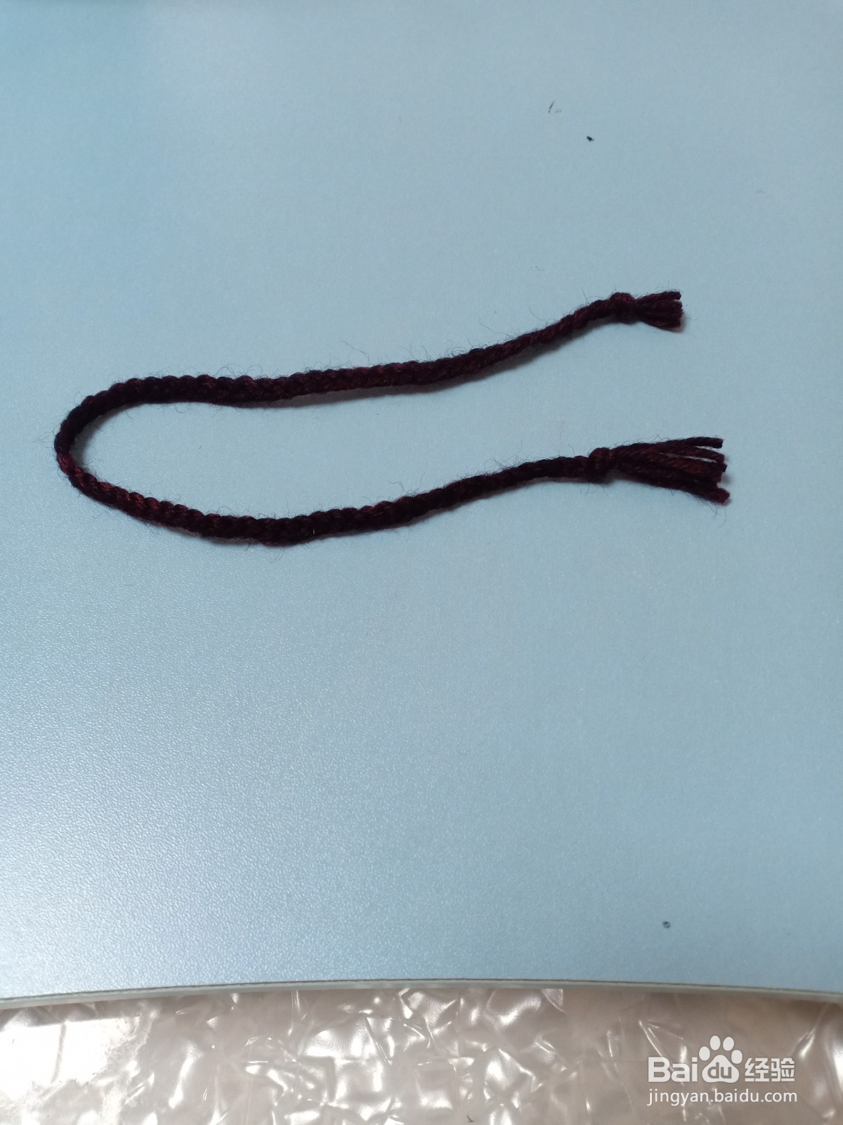 毛线编小辫方法教程