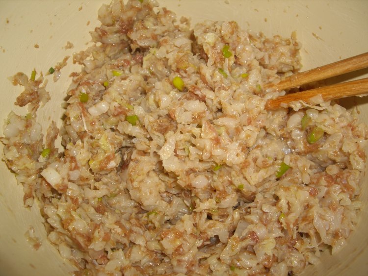 猪肉白菜包的制作窍门