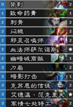 炉石传说上古之神的低语最新卡组