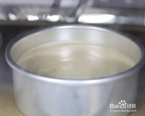 六寸海绵蛋糕的做法