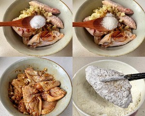 椒盐脆皮鸡翅教程