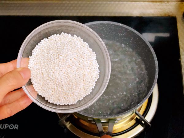 椰浆芒果西米露